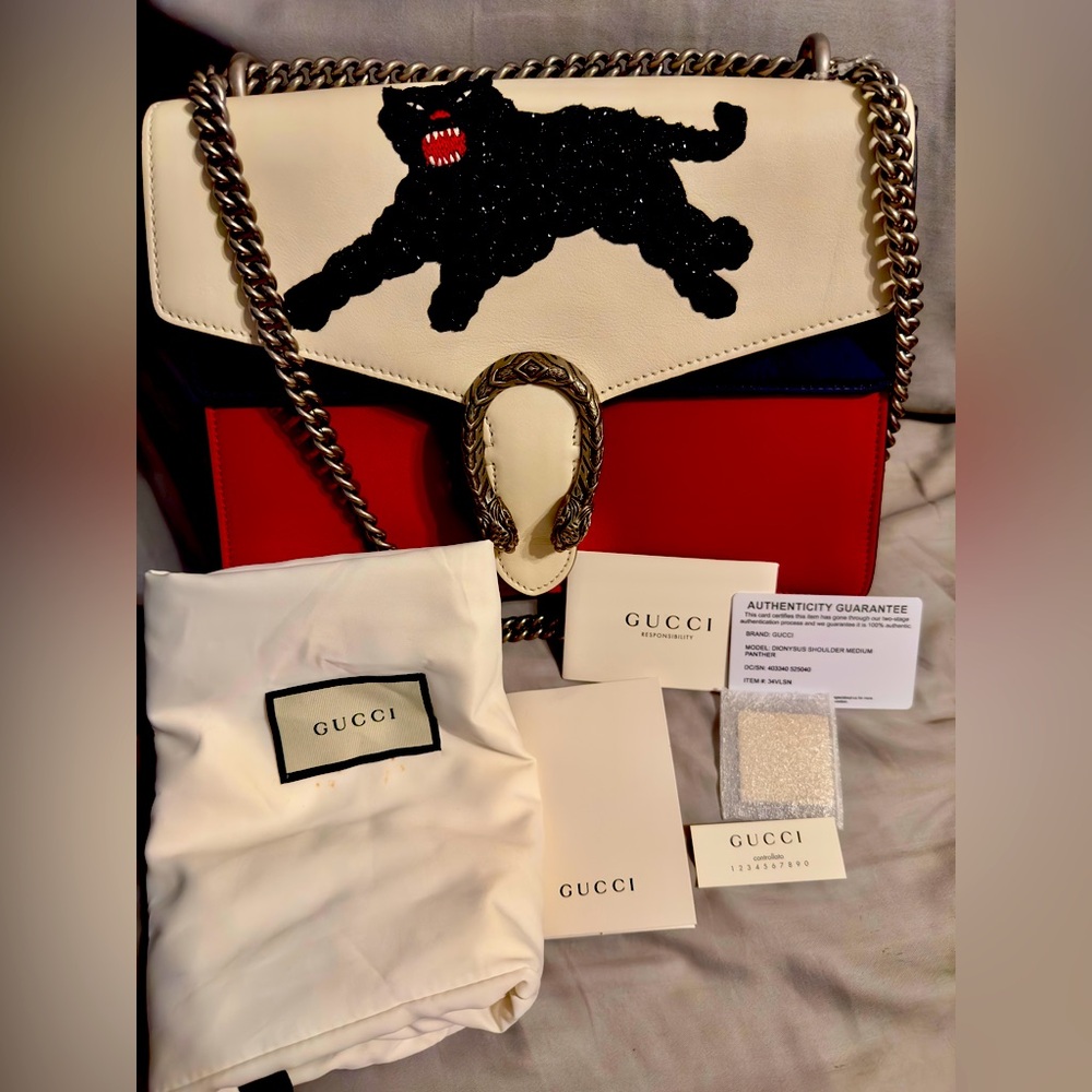 Gucci Panther Embroided